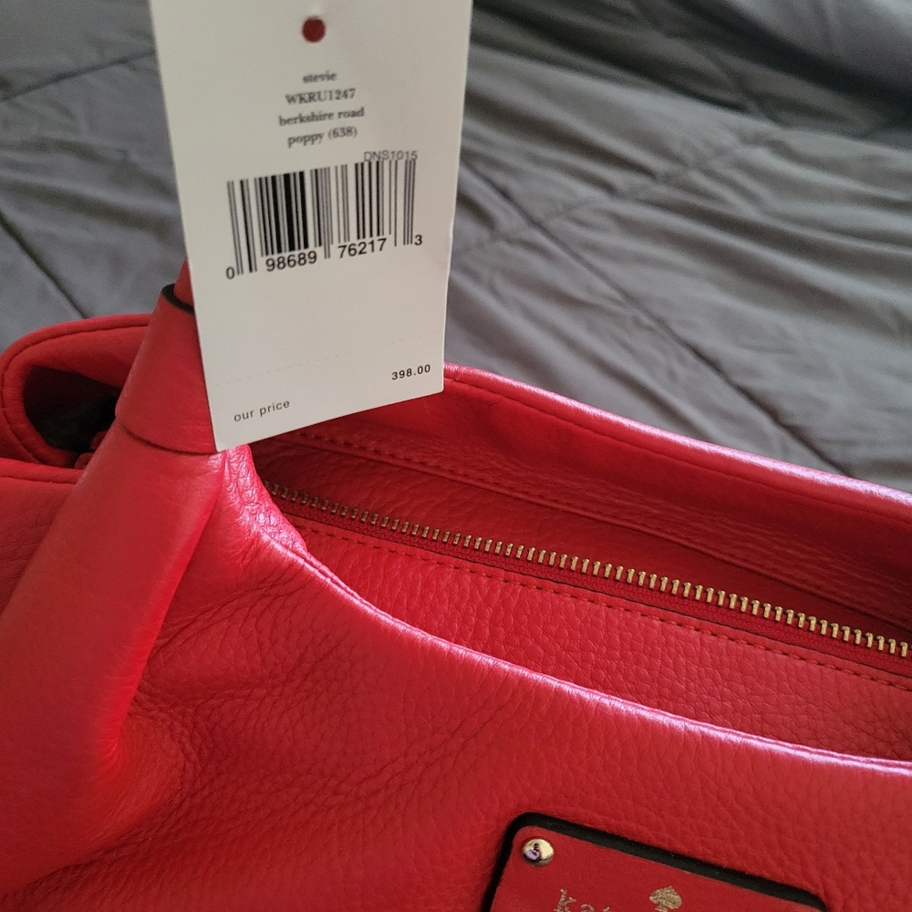 Kate Spade  red handbag - Picture 6 of 6
